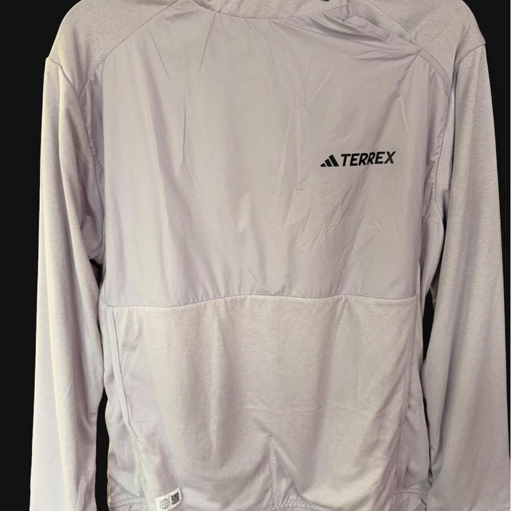 Adidas Women's Purple and White Jacket